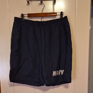 Nike Men's Dark Blue Athletic Shorts